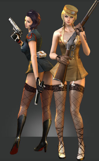 cf靓丽妹子人人爱 穿越火线最性感女角色盘点