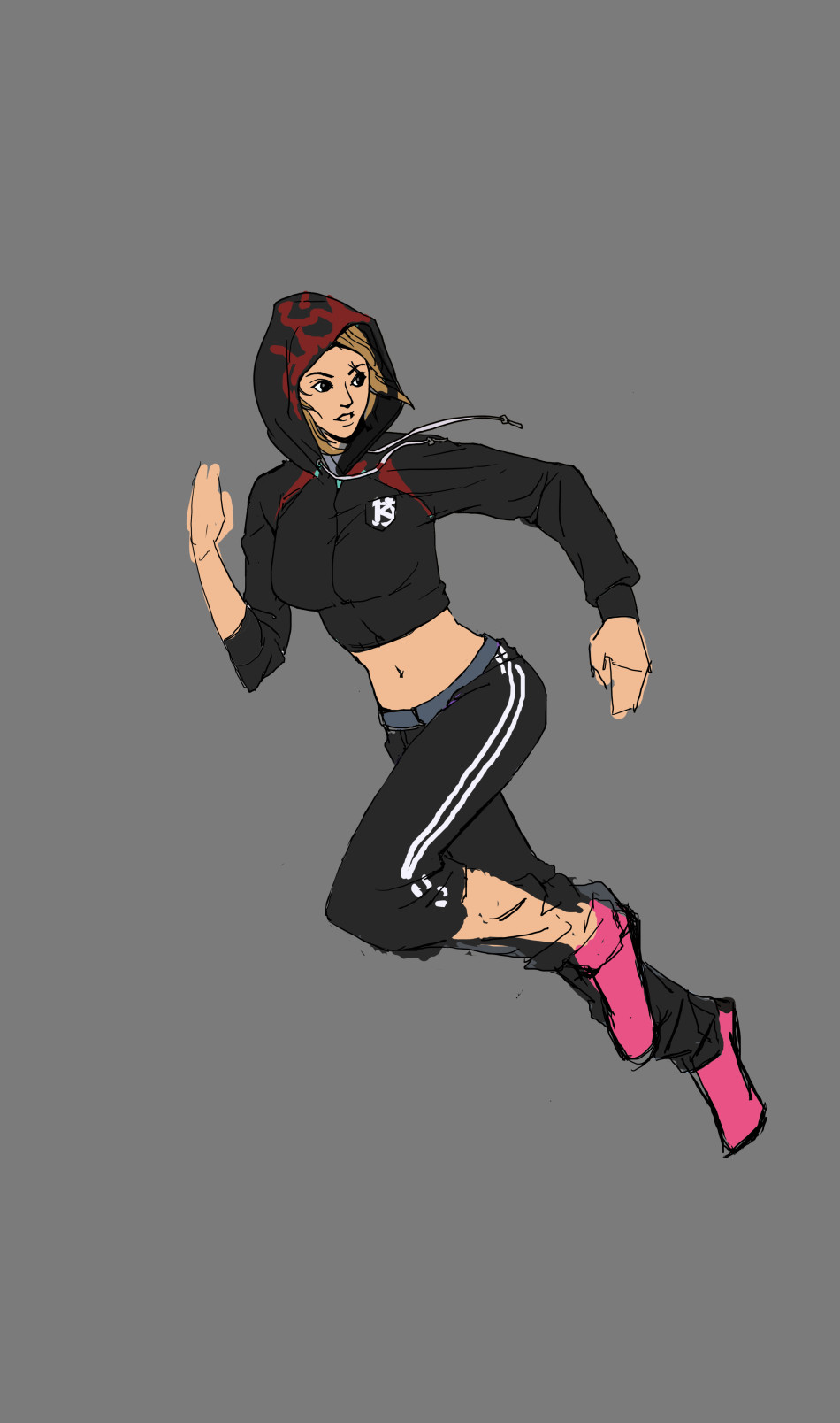 《街头足球》游戏原画