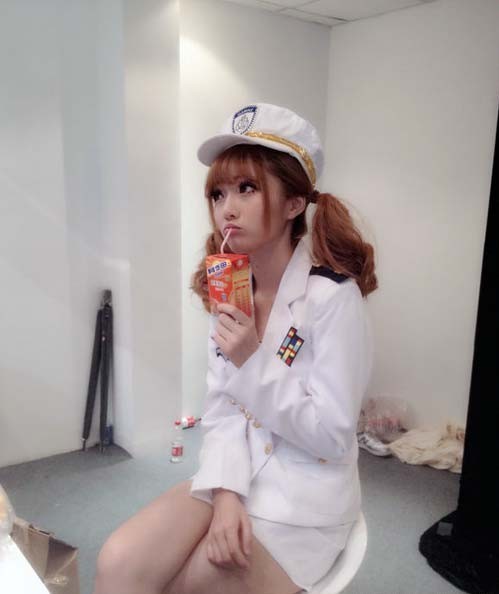 女神玫瑰美女教官孙亦文照