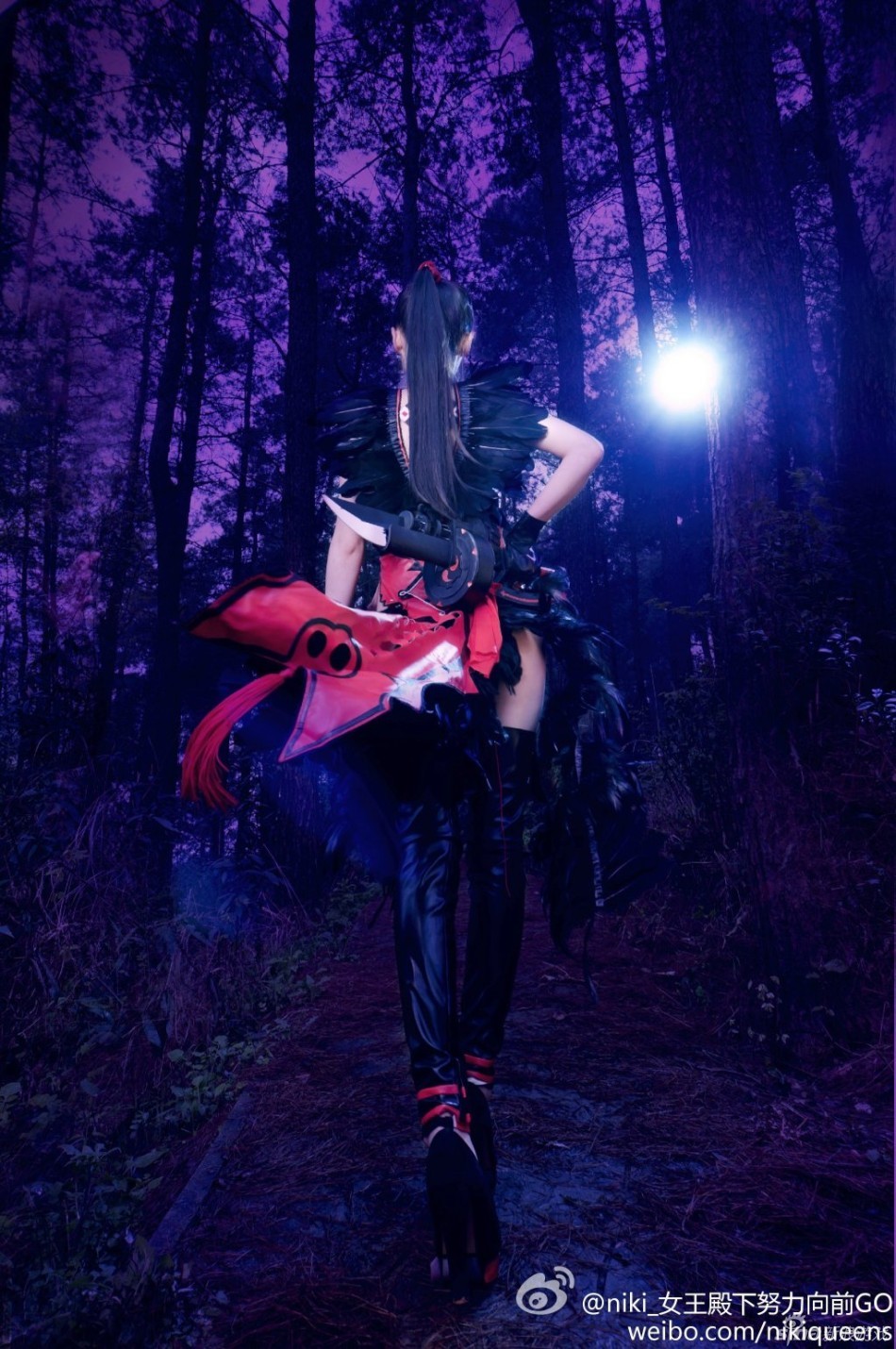 剑灵美女cos东海霸王时装组图