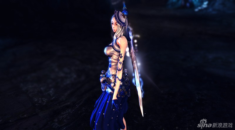 剑灵第4套中国风专属时装青花瓷大曝光