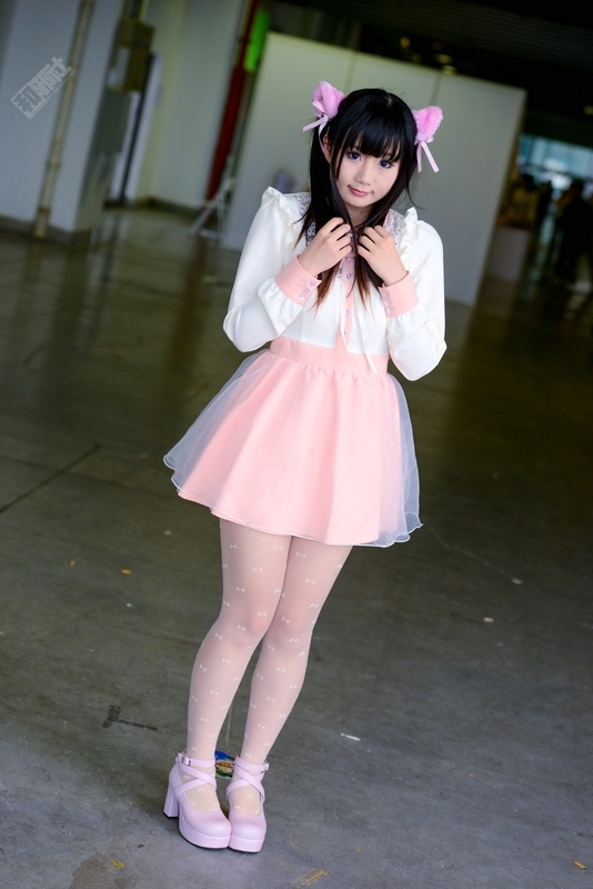 嫩模争艳上海at02动漫展图集