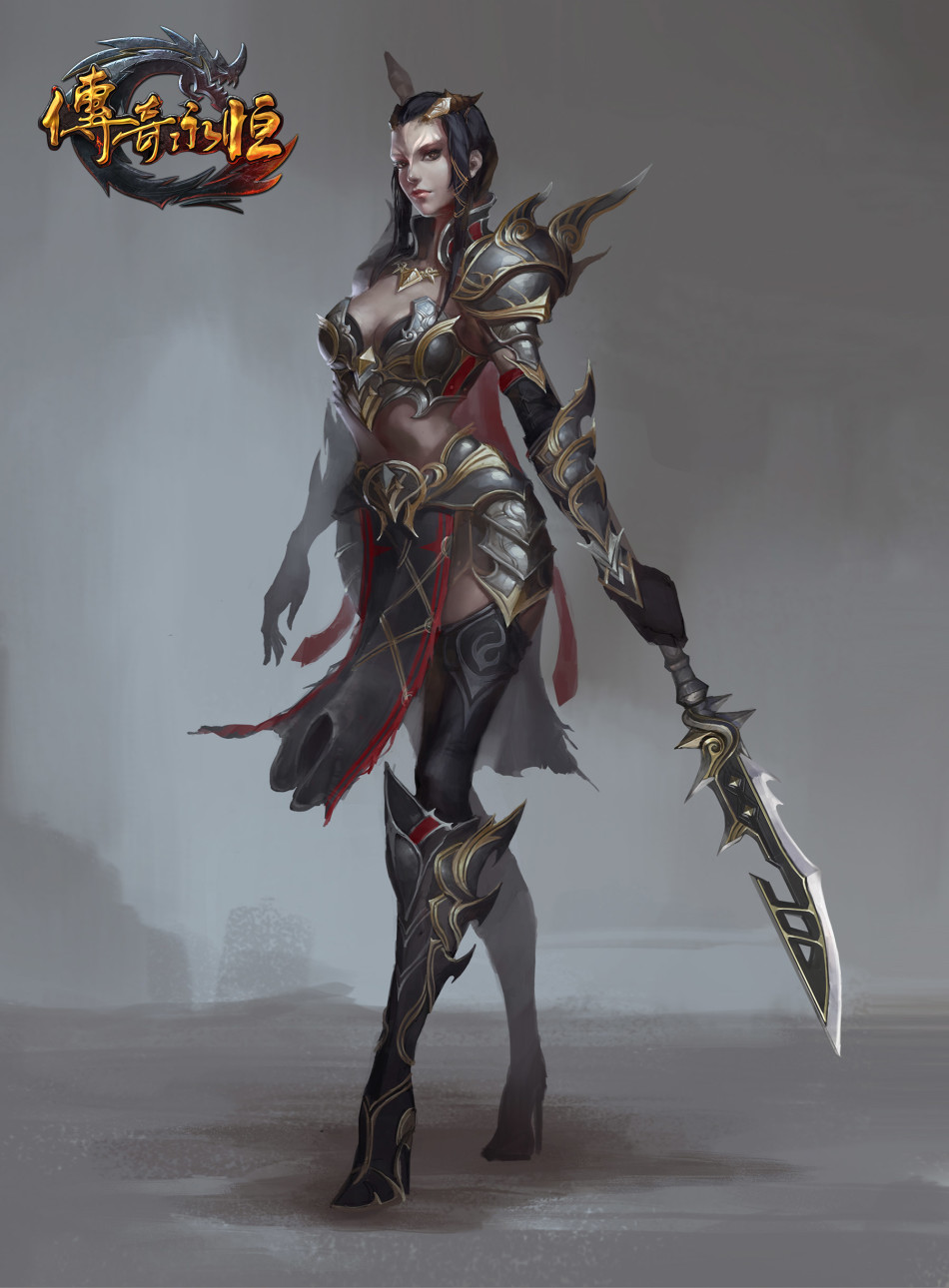 > 《传奇永恒》人物原画