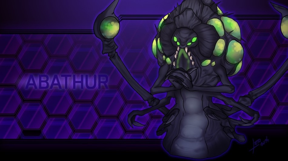 《风暴英雄》画家作品:q版阿巴瑟