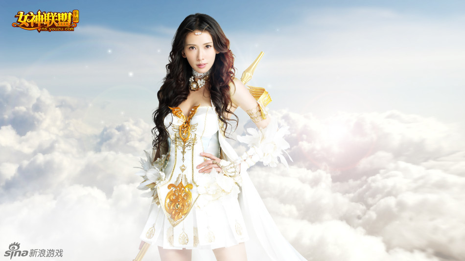 国民女神林志玲代言手游高清海报欣赏