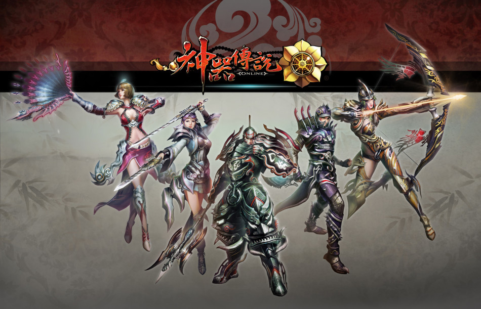 > 《神器传说》人物原画