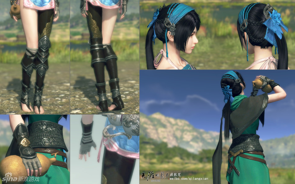 天涯明月刀ol各大帮派校服全角度高清图集