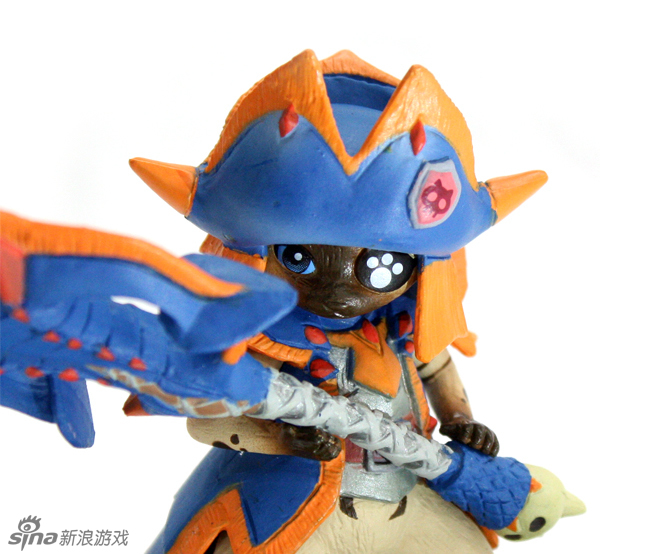 《怪物猎人》系列艾露猫手办