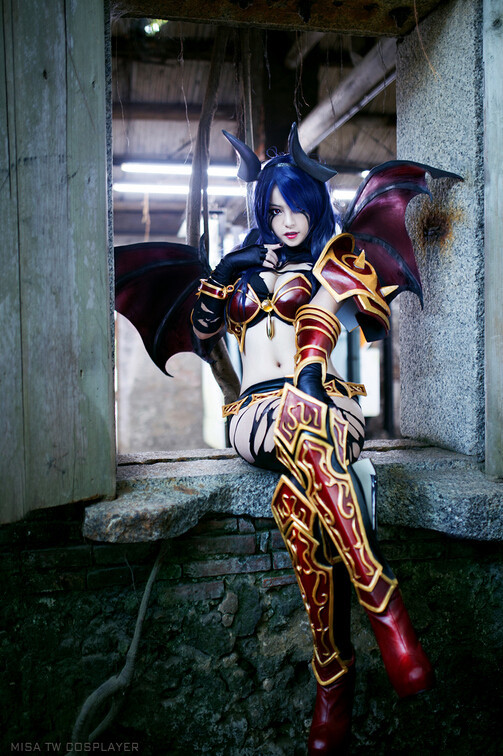 格斗女最给力 国内外游戏cos