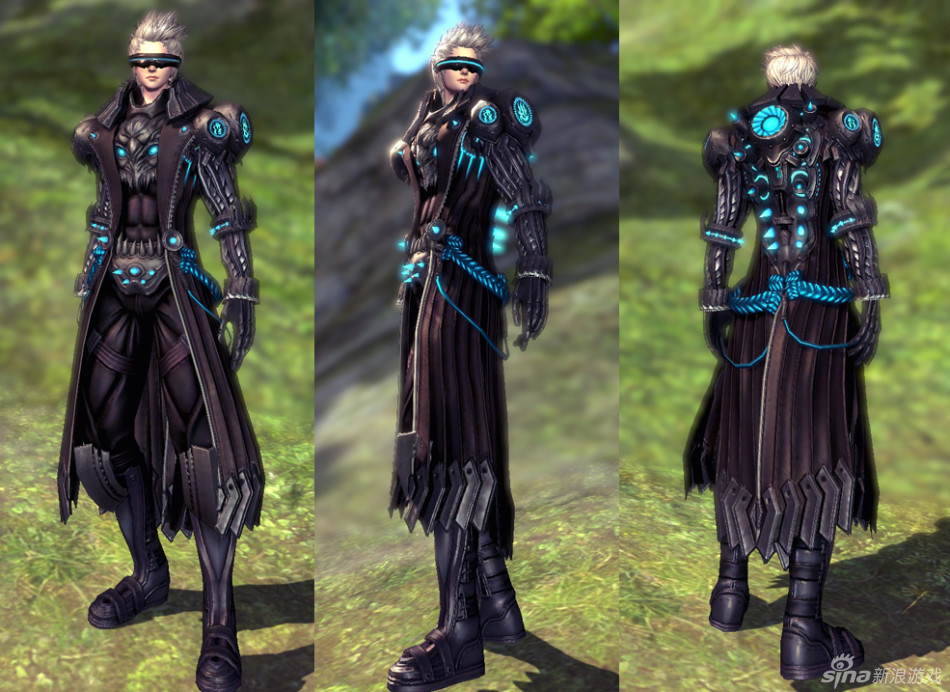 帅爆必点剑灵分裂迷宫机械风男时装展