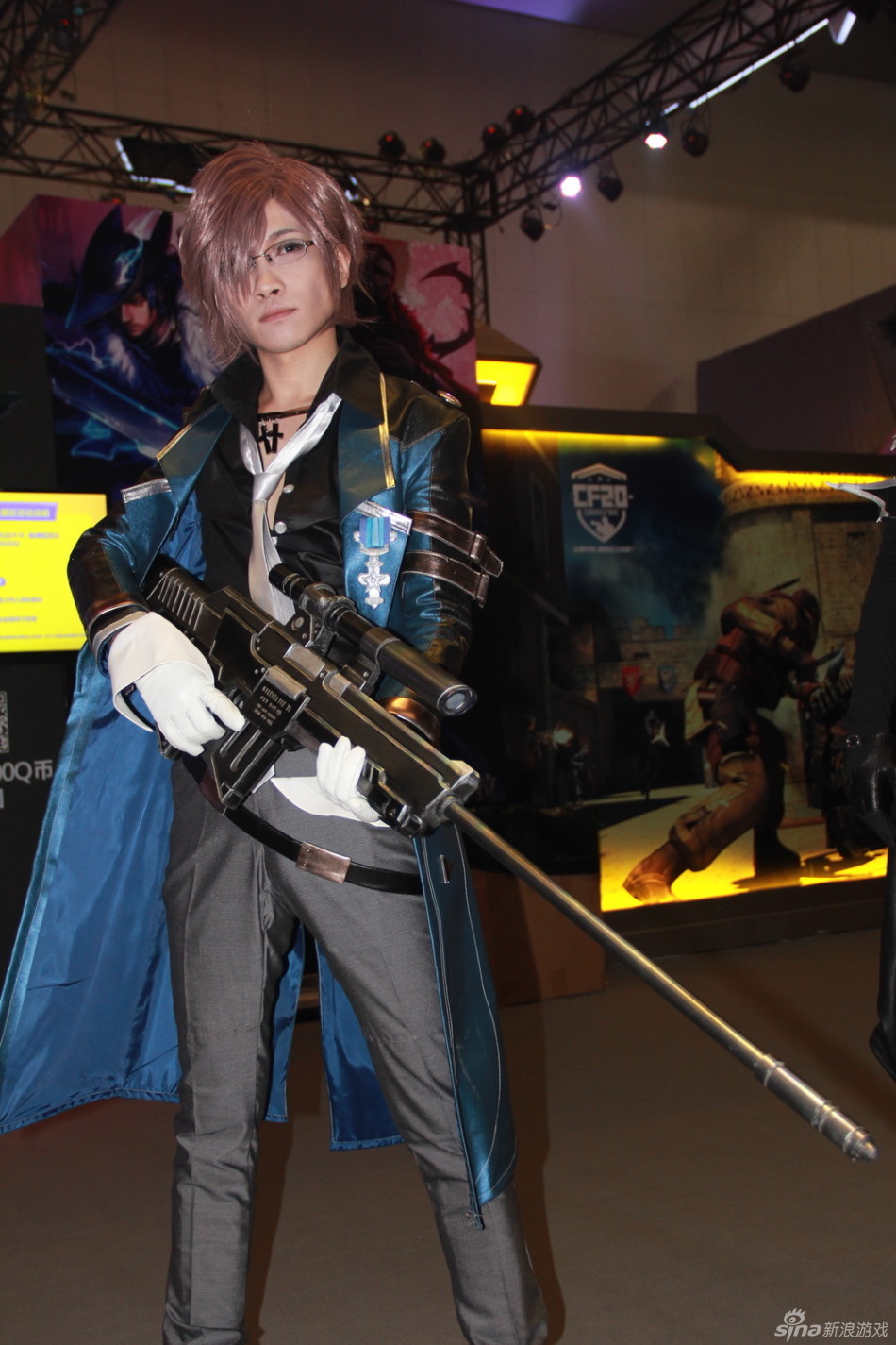 枪神纪》tgc2014现场cos照