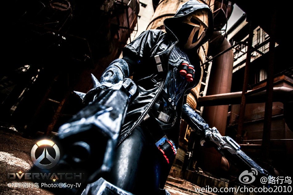 守望先锋英雄死神炫酷cosplay赏