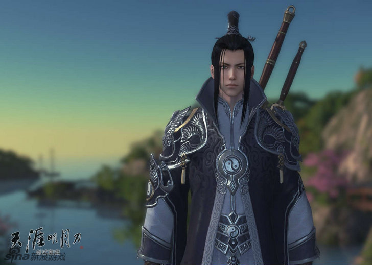 《天涯明月刀ol》真武第五套校服【拂雨冲云】