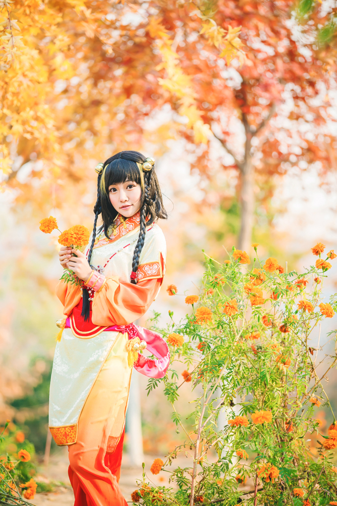 七夜娃娃《古剑奇谭》襄铃cos