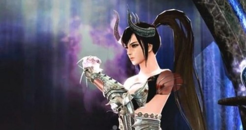 游戏中性感的吸精女boss