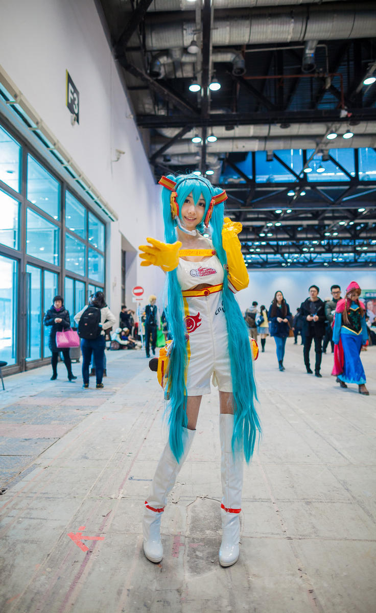 囧囧有神同人动漫展现场cos