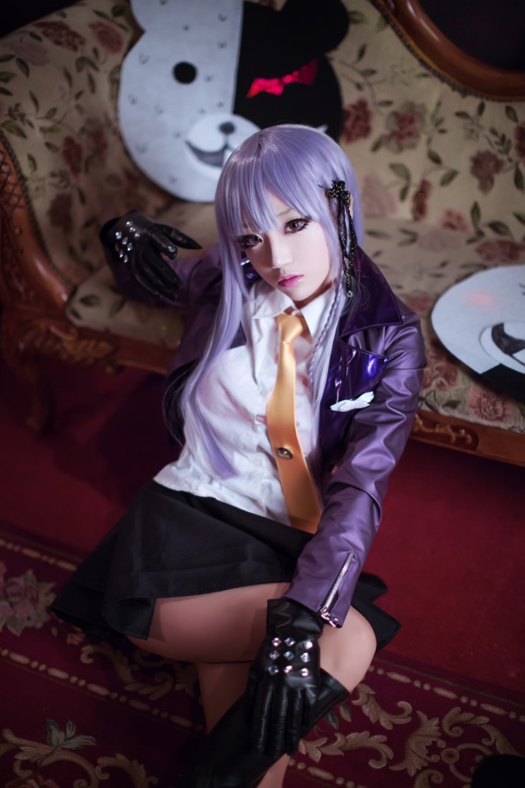 韩国妹cos弹丸论破雾切响子