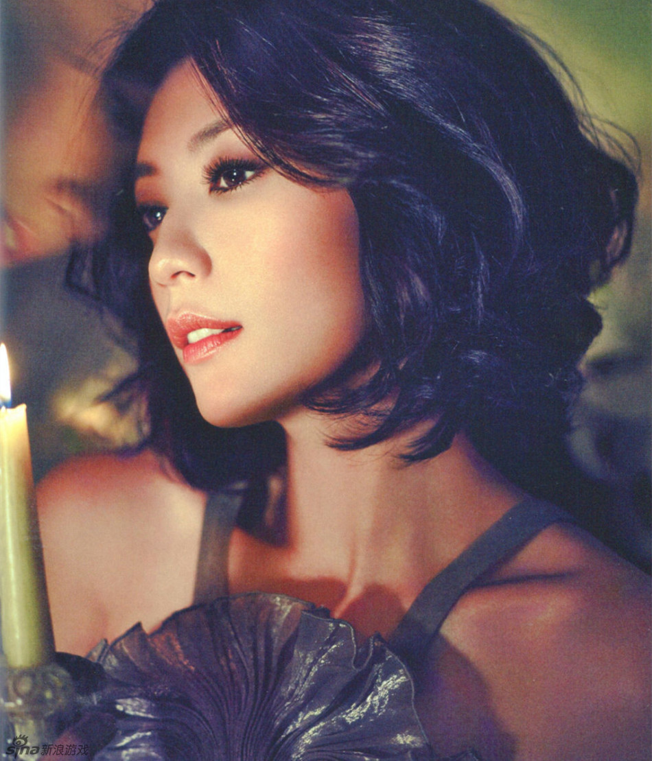 贾静雯代言网游亲手设计坐骑 - 新浪游戏