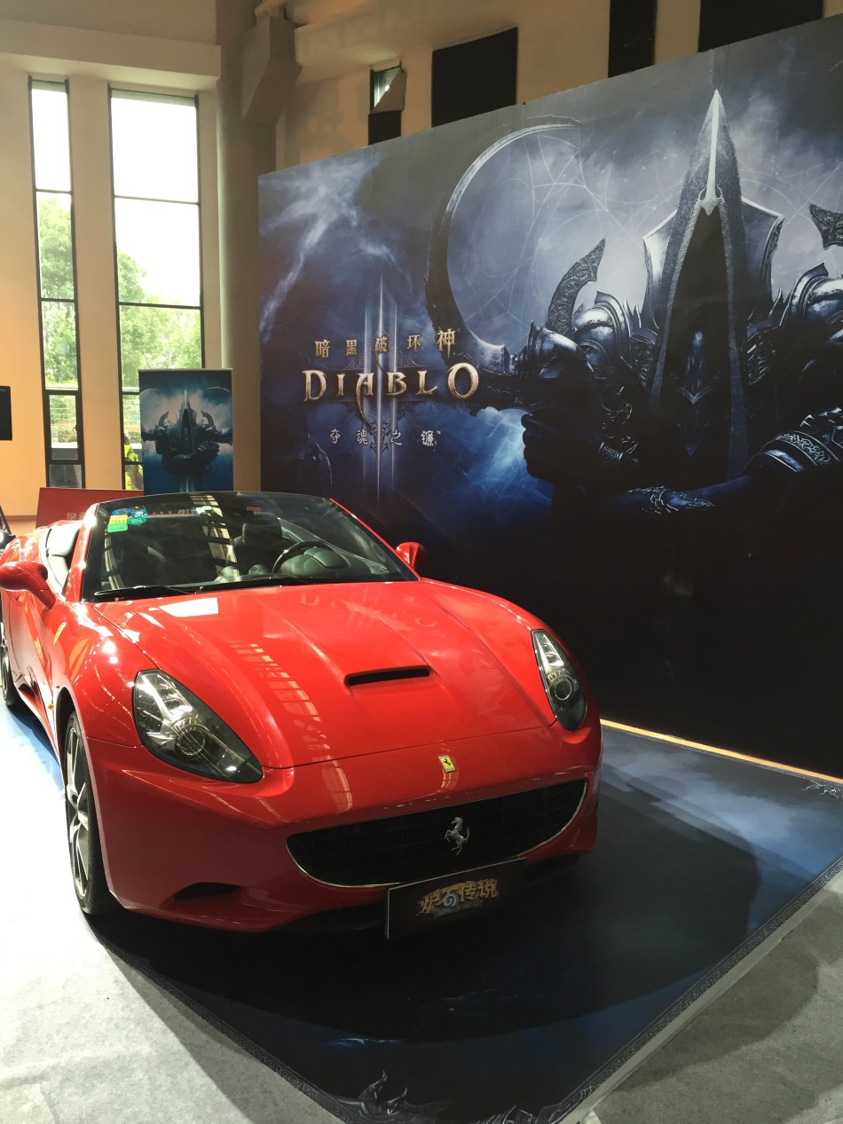 法拉利现身黄金国际挑战赛