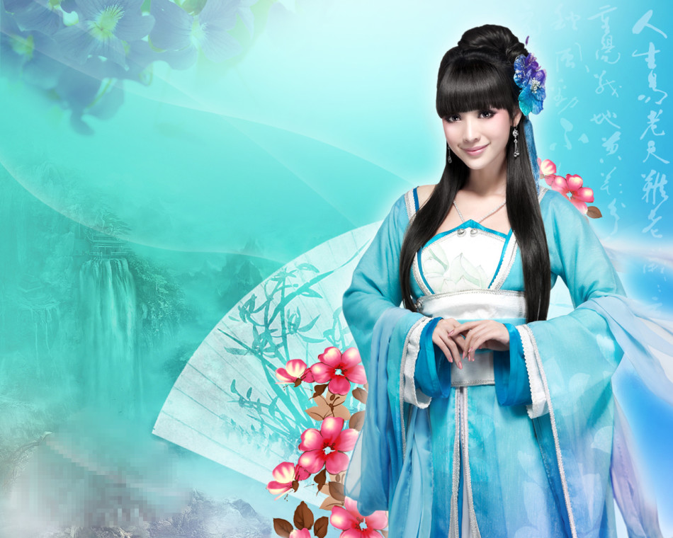 武侠风婚纱照_水墨风武侠头像
