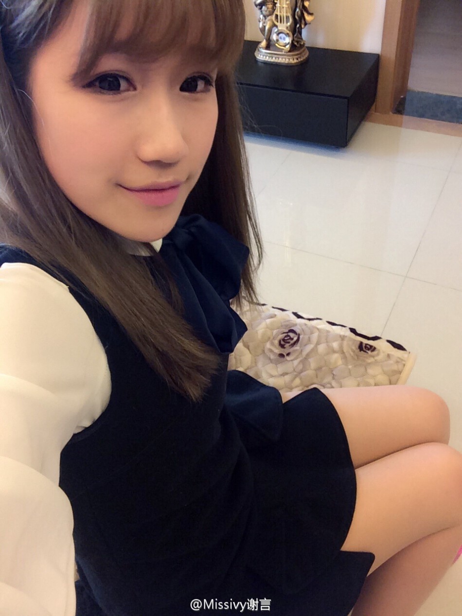 电竞美女主播ivy谢言全接触