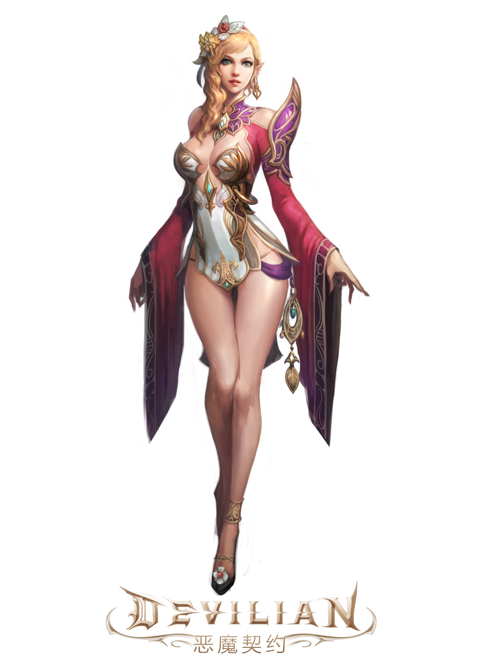 《恶魔契约》游戏人物