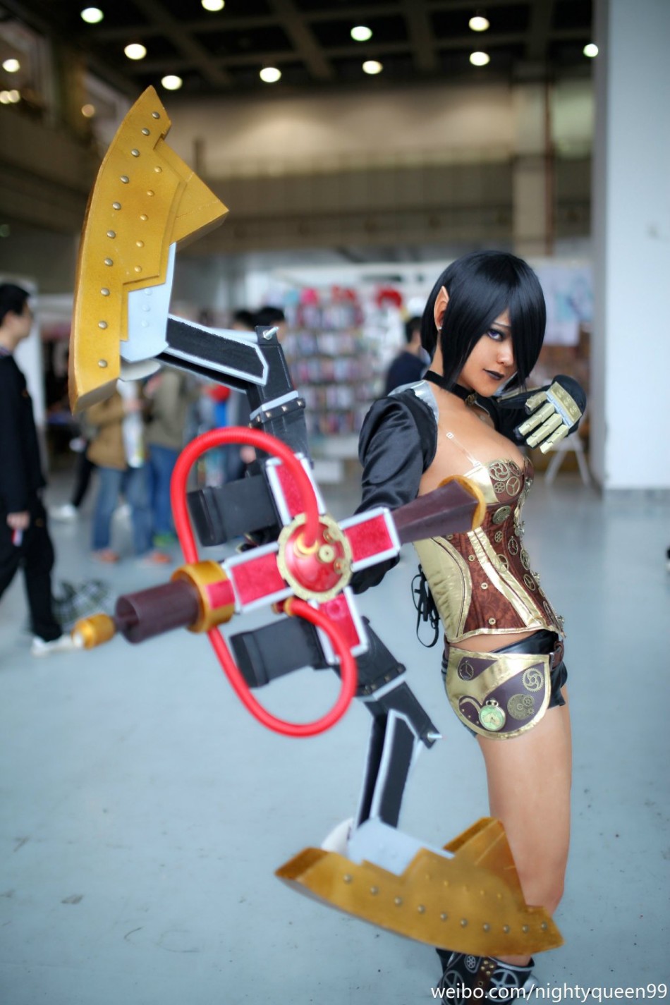 《tera》玩家cos女弓箭手图集