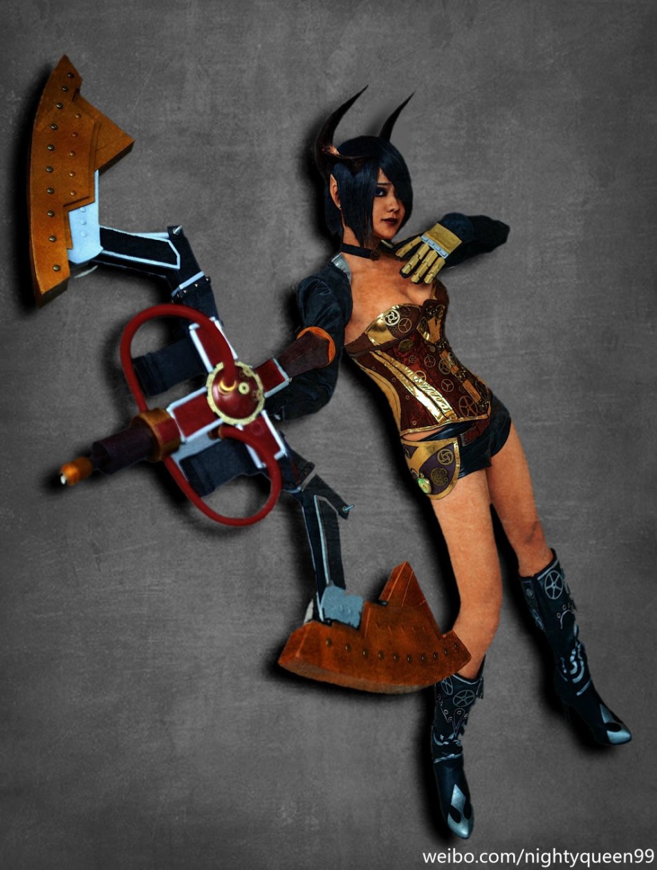 《tera》玩家cos女弓箭手图集