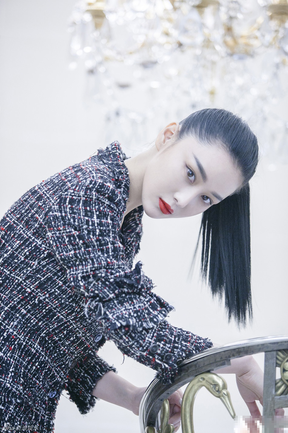 武林第一美女张馨予代言游戏