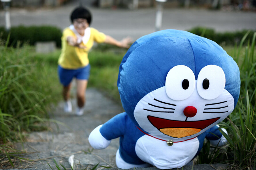《哆啦a梦》大雄有爱cos赏