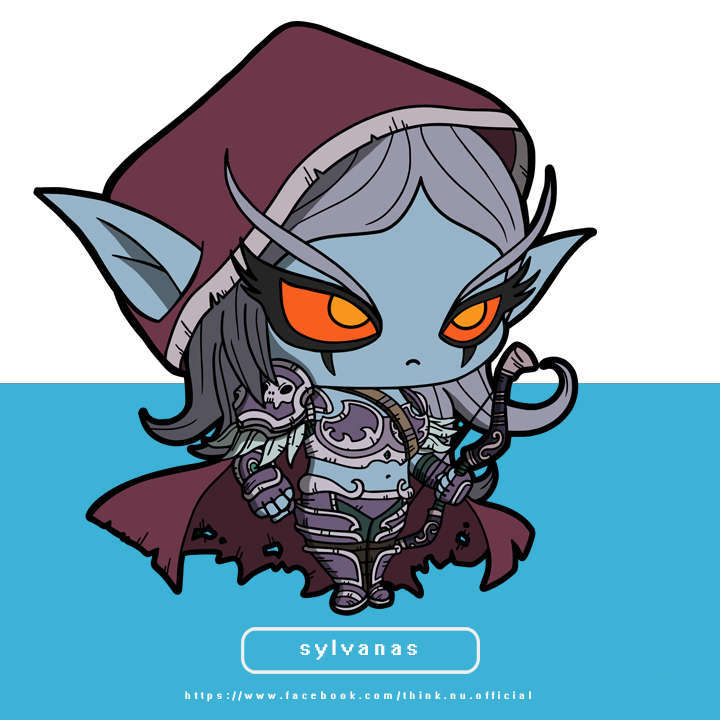 玩家绘制激萌魔兽卡通人物-魔兽世界专区