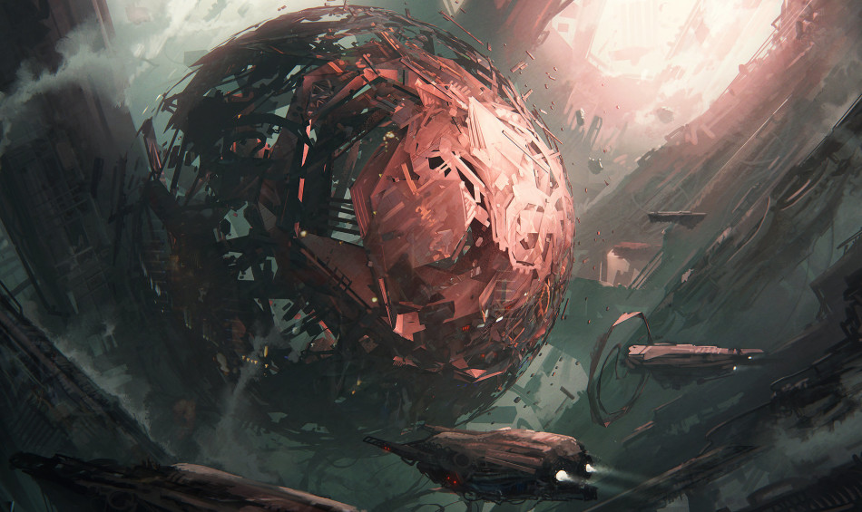 游戏中的世界末日原画欣赏