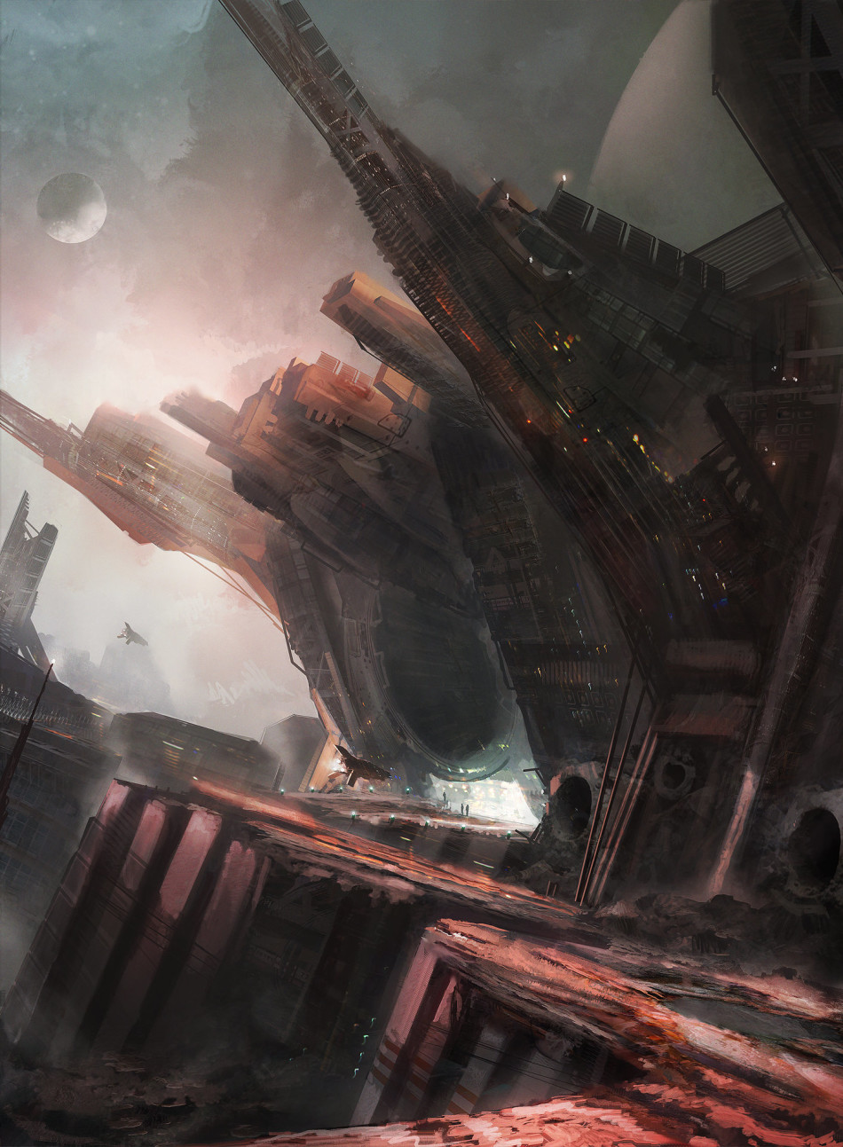 游戏中的世界末日原画欣赏