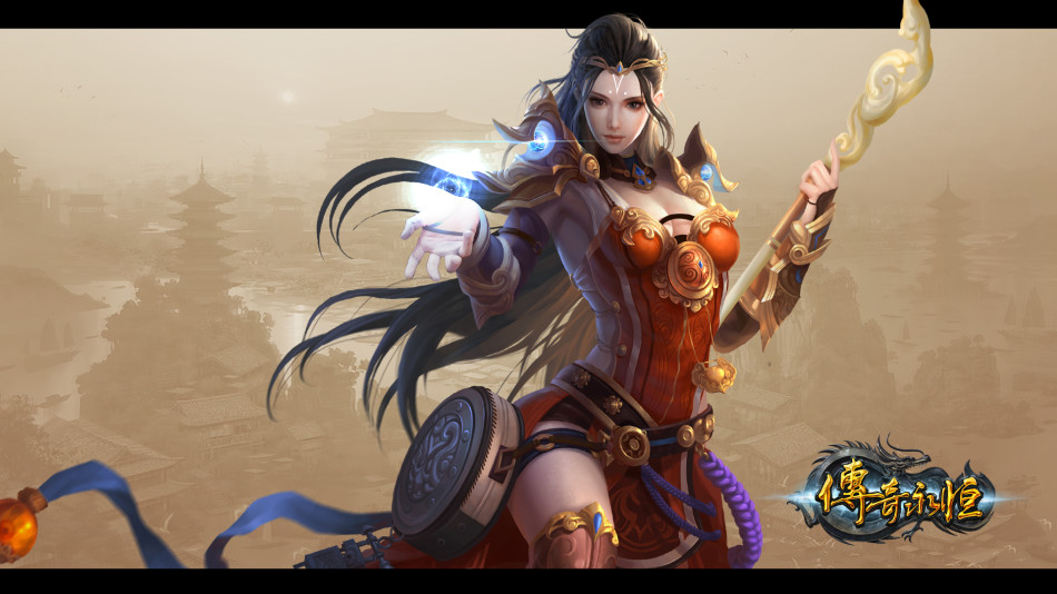 《传奇永恒》电脑屏保海报