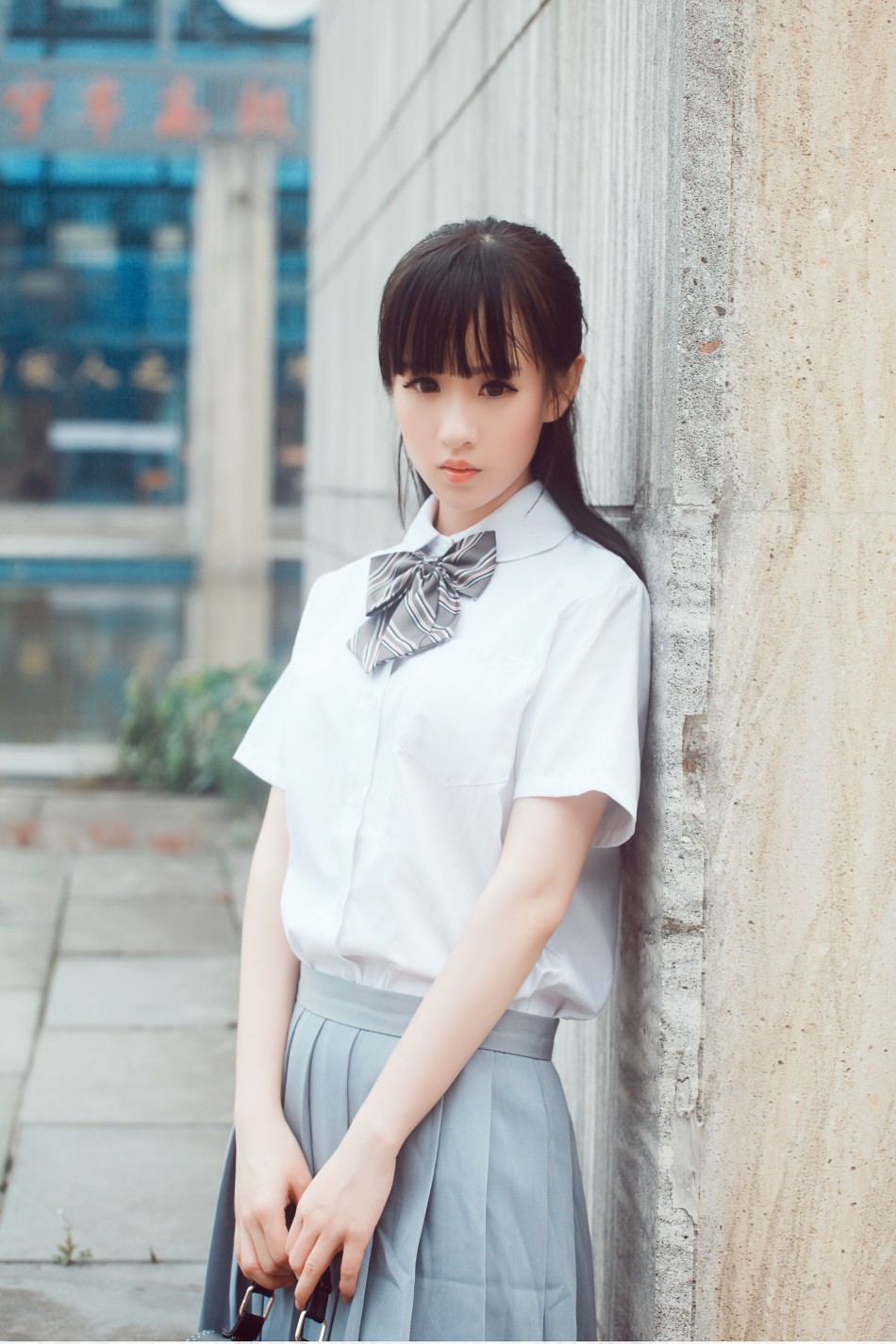 萌妹子曾晶代言游戏cos照曝光