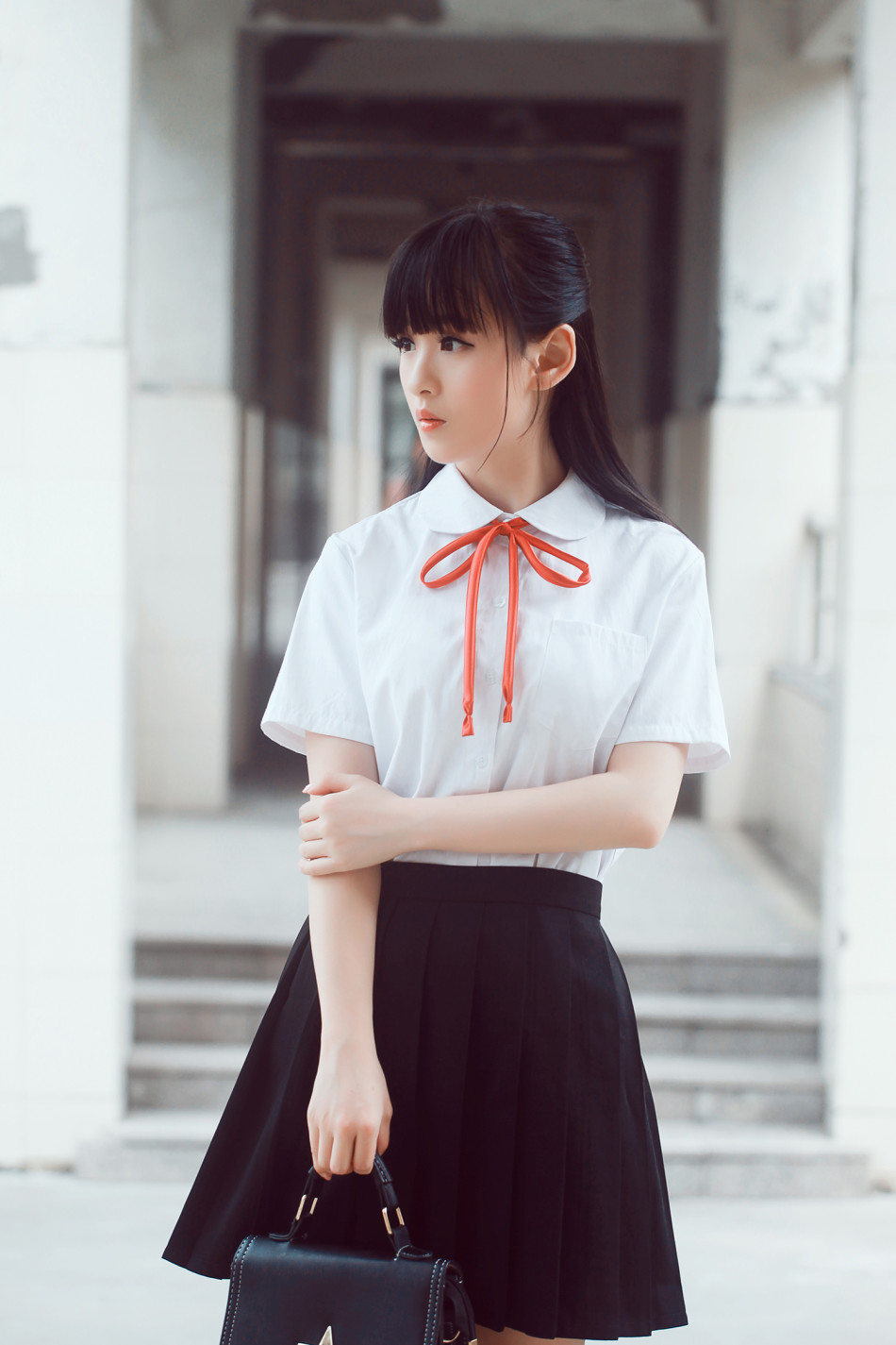 萌妹子曾晶代言游戏cos照曝光