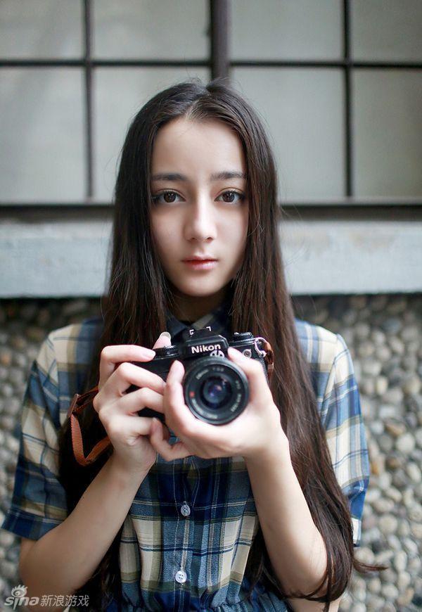 二号女神迪丽热巴代言游戏