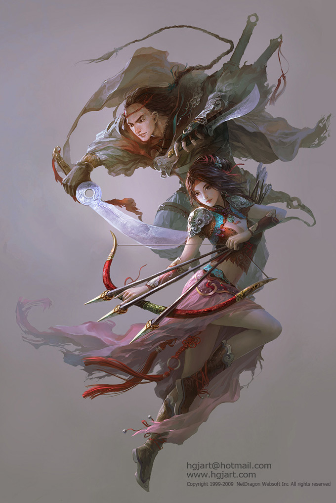 游戏cg画师黄光剑惊艳作品赏