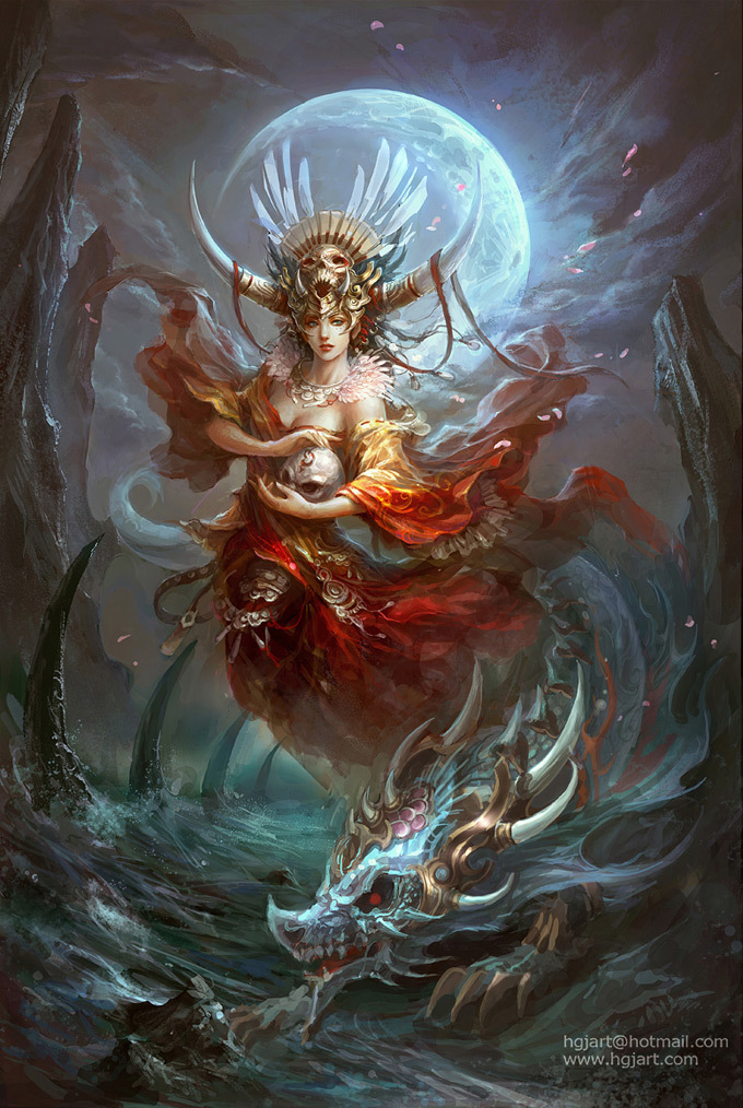 游戏cg画师黄光剑惊艳作品赏