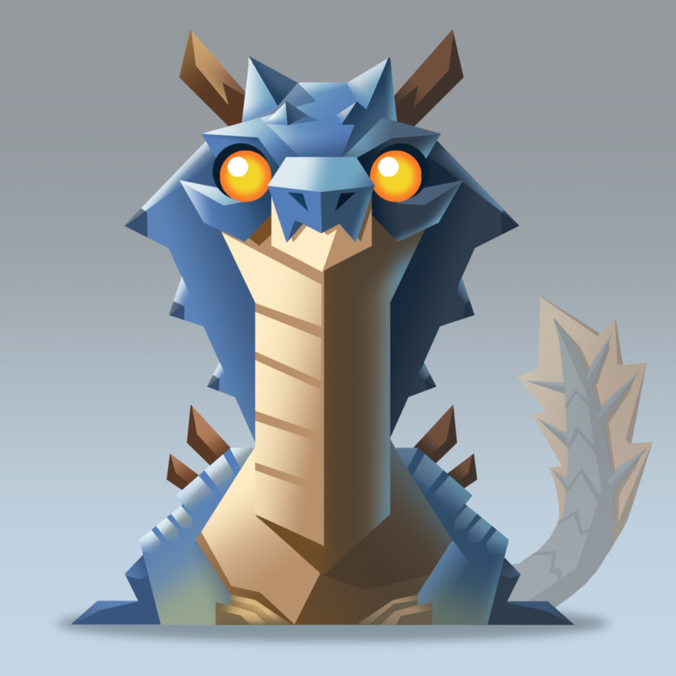 画师kevanhom作品超萌怪物猎人图鉴