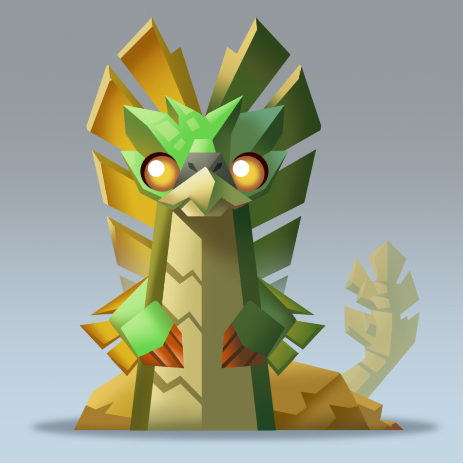 画师kevan hom作品 超萌《怪物猎人》图鉴