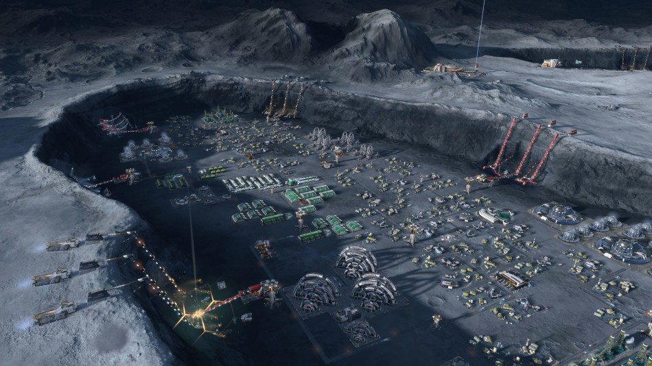 《纪元2205》是《纪元》系列的第六作,也是系列首次冲出地球登陆月球