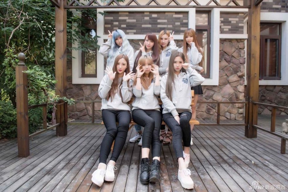 ig女子战队igirls队员定妆照_高清图集_新浪网