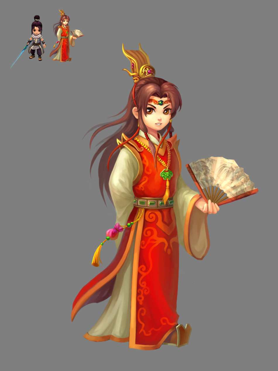 《醉红楼》游戏原画_高清图集_新浪网