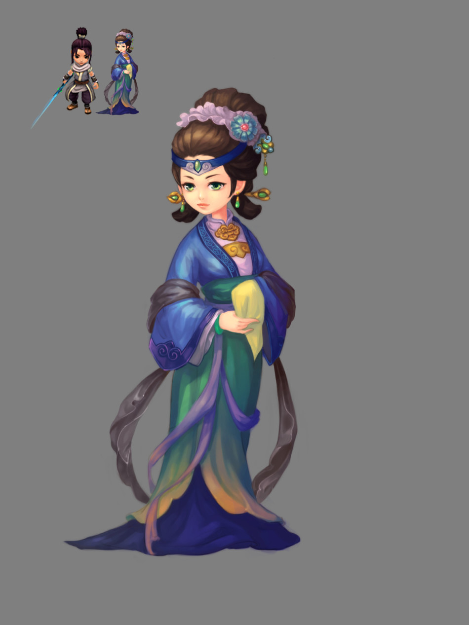 《醉红楼》游戏原画_高清图集_新浪网