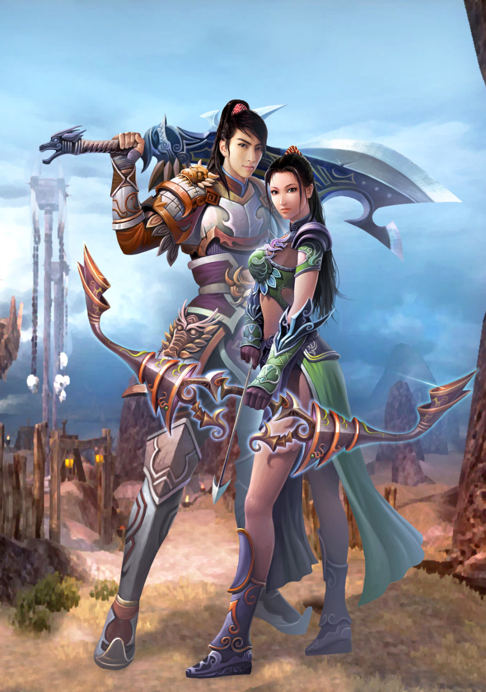 《征途怀旧》游戏原画