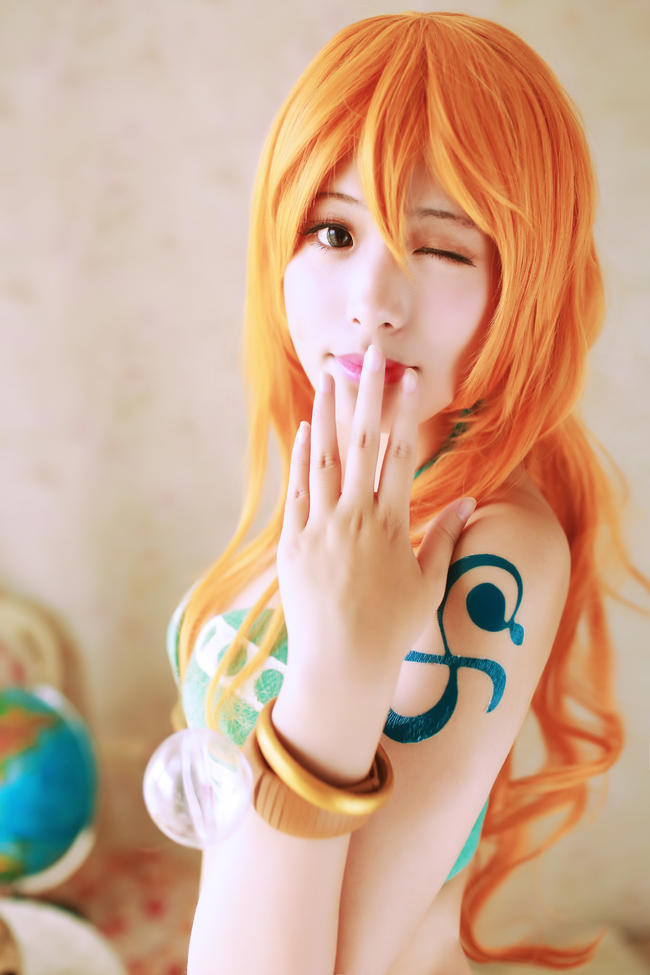 《海贼王》娜美福利cos欣赏