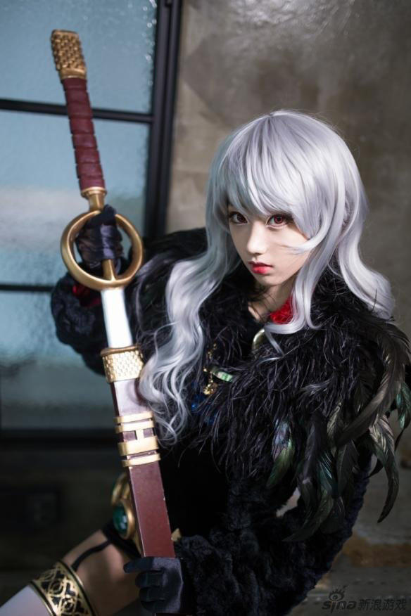 女鬼剑士cos胸部雄伟杀伤力强