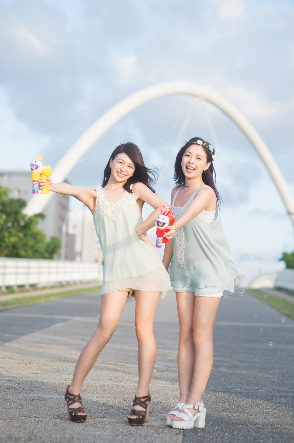 少女组合助阵新浪台北电玩展