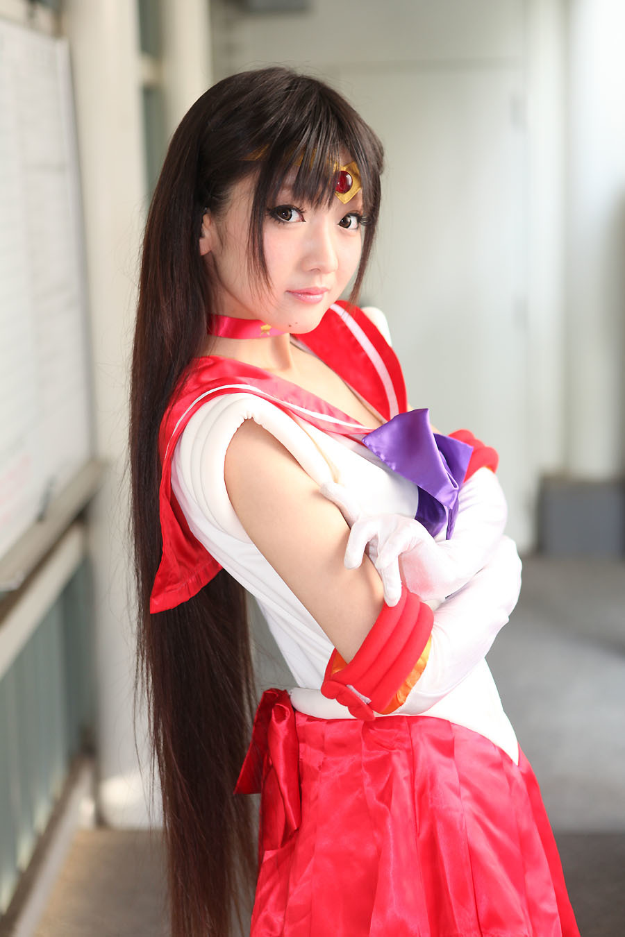 甜美可爱的美少女战士cosplay